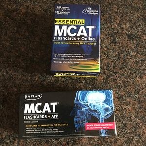 MCAT flash cards